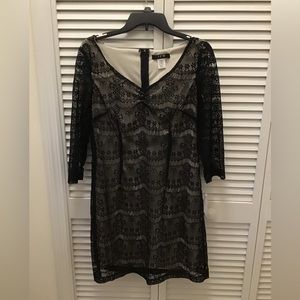 Black, short, party dress NWT